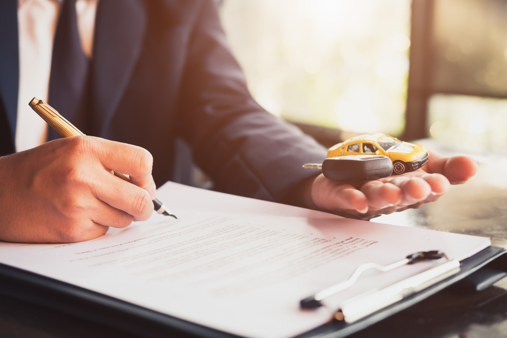 contract agreement proposing to sign